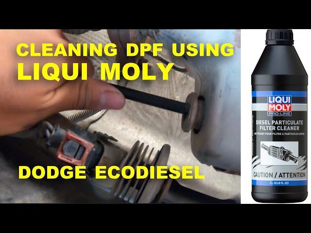 CLEANING DPF FILTER USING LIQUI MOLY for ECODIESEL