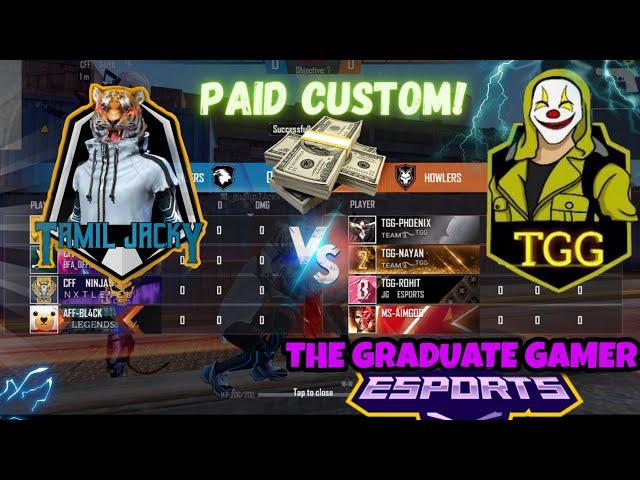 Paid customTHE GRADUATE GAMER SQUAD 