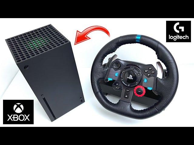 How to use the Logitech G29 / Logitech G923 on a Xbox Series X/S and Xbox One