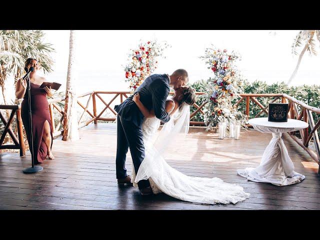 Exclusive Wedding Celebration at Dreams Tulum | Elegant Beachfront Wedding Photography & Videography