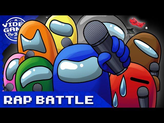 ALL AMONG US RAP BATTLES | Video Game Rap Battle | Cam Steady [Among Us Song]