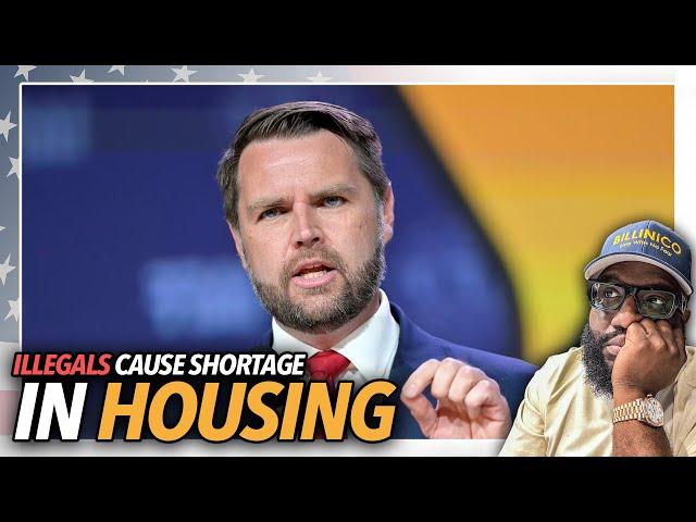 "Illegal Migrants Cause Shortage In Housing..." JD Vance Heckled During Speech About Real Estate