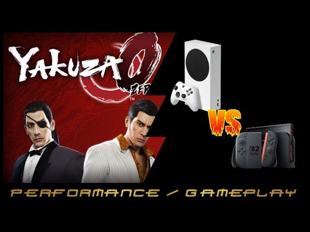 Yakuza Zero | Xbox Series S Vs Switch 2 | Performance / Gameplay