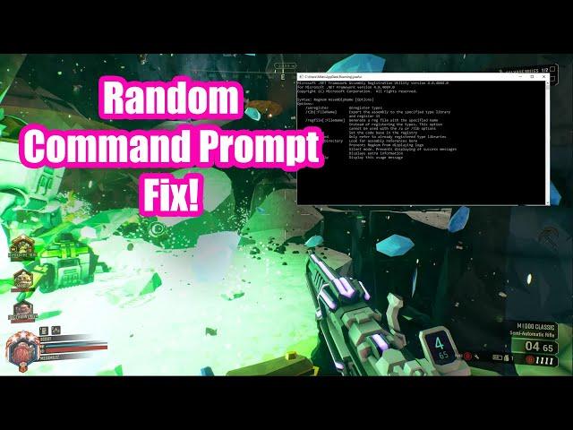 SOLVED! Random Command Prompt Pop Up (How to fix)