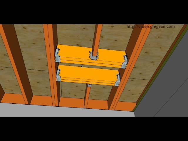 How To Relocate Floor Joist For Plumbing Pipes – Using Double Joist and Headout