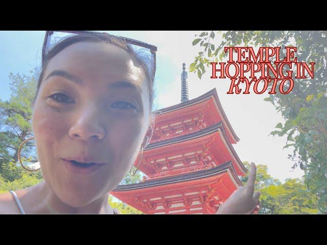 Temple hopping in Kyoto