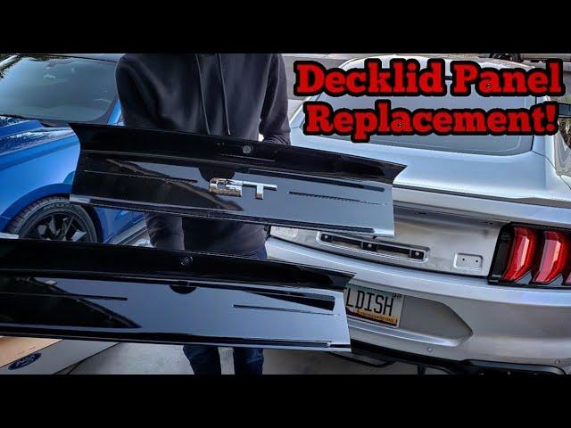 Decklid Panel Install on 15-21 Mustang | S550