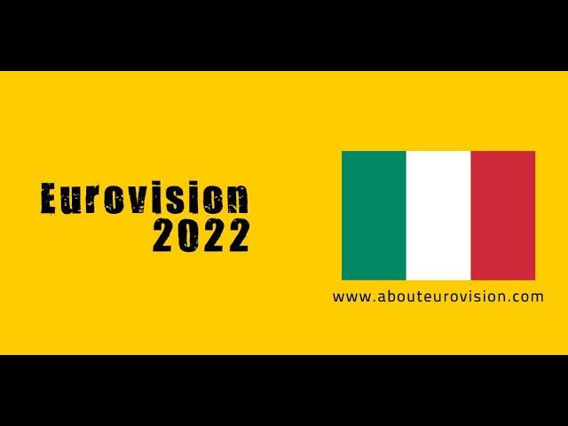 Eurovision Song Contest 2022 - Italy