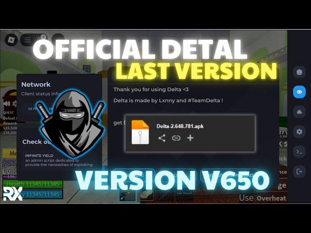 [NEW] DELTA EXECUTOR NEW LAST VERSION V650 RELEASE | NO LAG | DELTA EXECUTOR MOBILE/PC ROBLOX