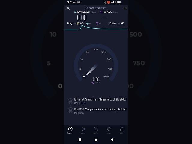 BSNL 2G Speed test !