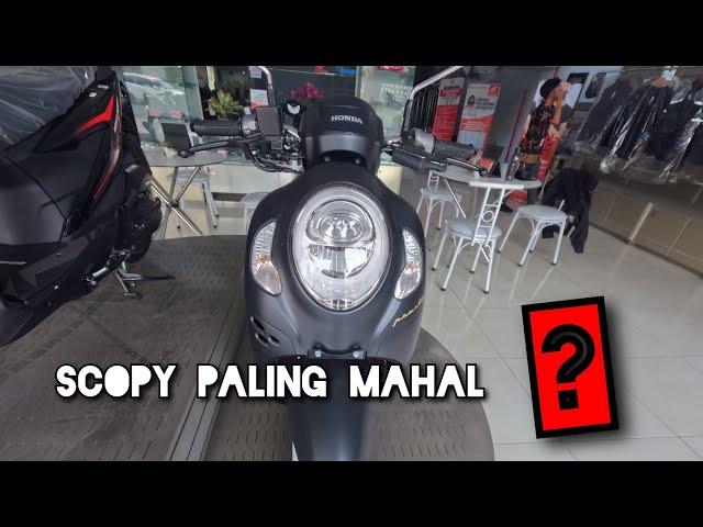 Paling Mahal  SCOOPY PRESTIGE BLACK 2024