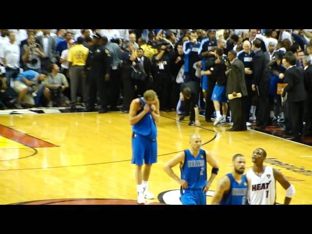 Dallas Mavericks - Dirk Nowitzki - Last Layup - Game 6 2011 NBA Finals