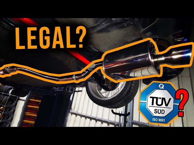 Illegal vs Legal: Abgasanlage Tuning erklärt ️