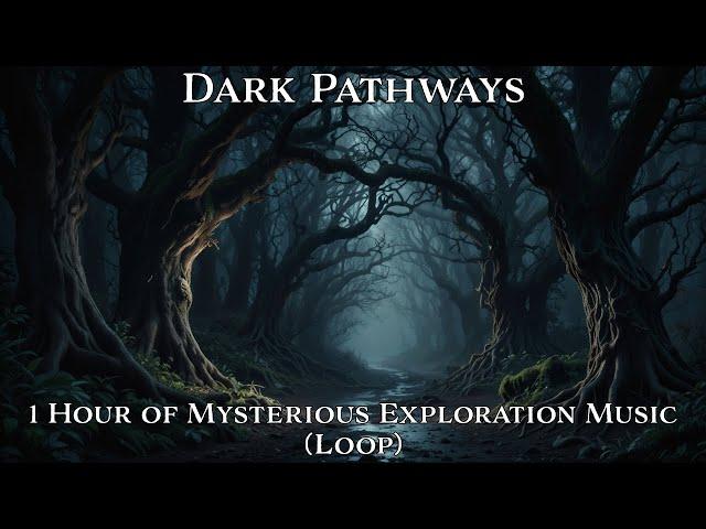 Dark Pathways | Loop | 1 Hour of Dark & Mysterious Orchestral Exploration Music for D&D & TTRPGs