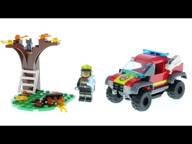 LEGO City 60393 Feuerwehrgeländewagen