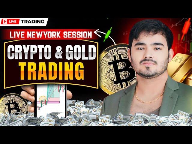 Crypto & Gold Live Trading || 27 Feb || The Trade Room -  Mayank Raj