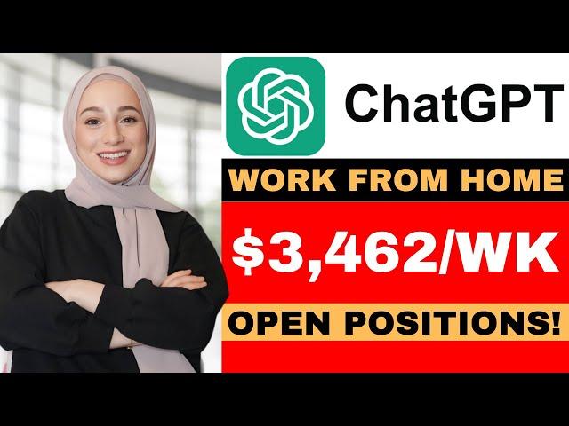 NEW CHATGPT JOBS | REMOTE HIRING NOW | WFH 2025