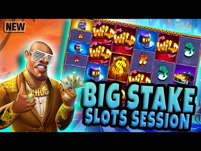 Cheeky Big Stake Slots Session with Jimbo!