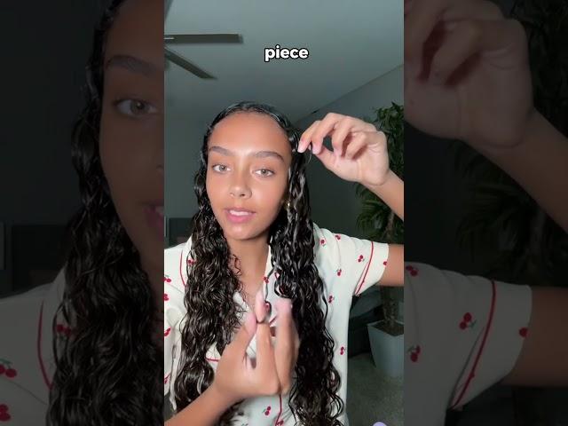 THE BEST Curly Hair Routine BY: Hallie.ganga #hairtype #hairtok #curlyhair  #curlygirl #hairtutorial