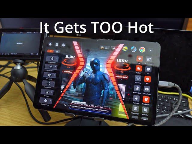 REDMAGIC Nova Gaming Tablet Problems - Diablo Mode Gets Too Hot Playing Warzone Mobile