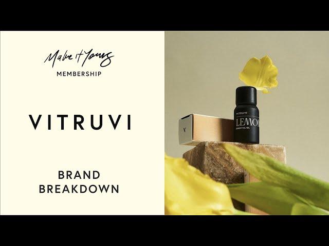 Brand Breakdown — Vitruvi (from Make It Yours Design Membership)