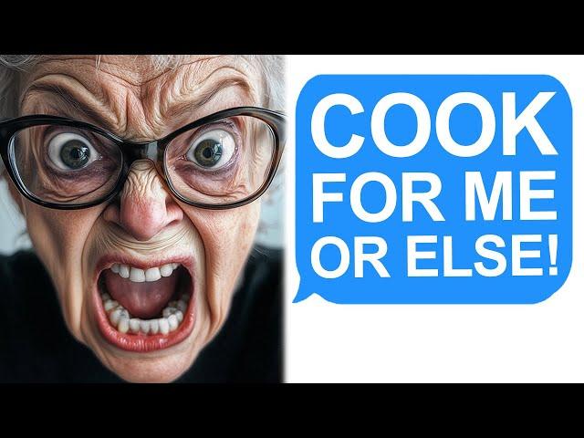 r/AITA | “MY ENTITLED MOTHER-IN-LAW SAID COOKING IS MY JOB!”