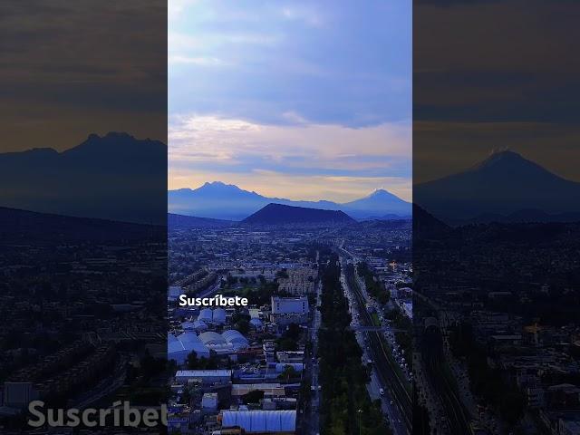 Amanecer en #cdmx #vuelo #drone #dji #fyp #metro #metrocdmx