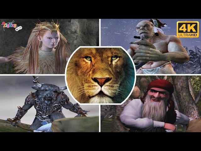 The Chronicles of Narnia The Lion, The Witch and The Wardrobe | All Bosses + Ending | 4K PS2