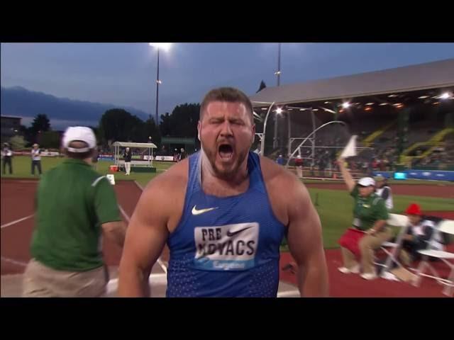 Eugene 2016: Men´s Shot Put - Top 3