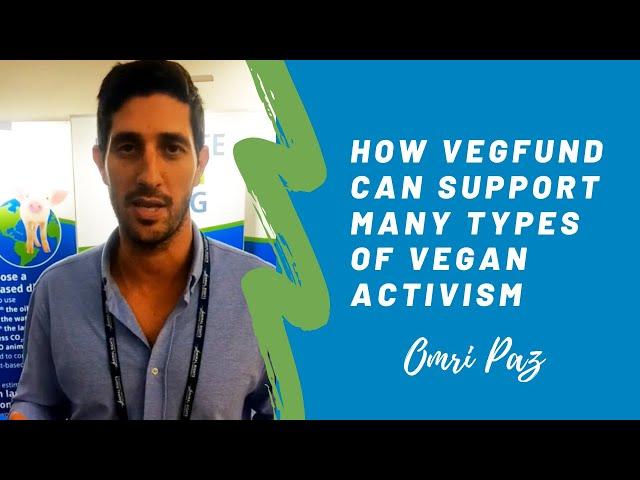  VegFund Testimonials: Omri Paz of Vegan-Friendly 