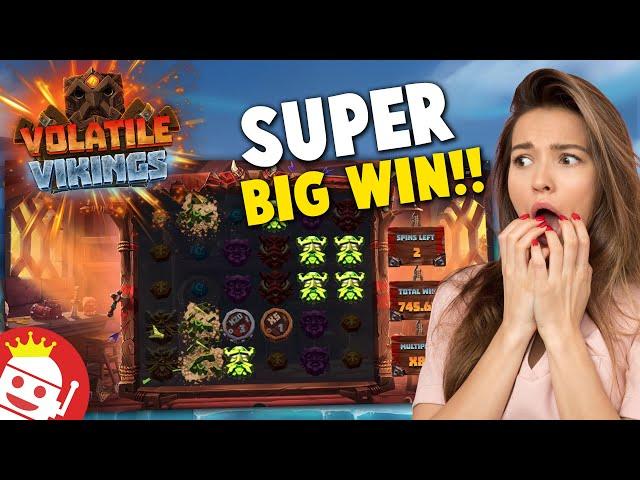 VOLATILE VIKINGS 2  RELAX GAMING  SUPER BIG WIN!