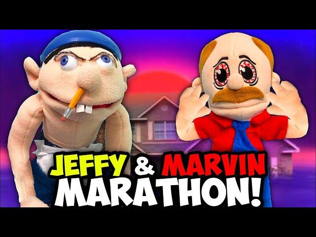 1 Hour Jeffy And Marvin Marathon!