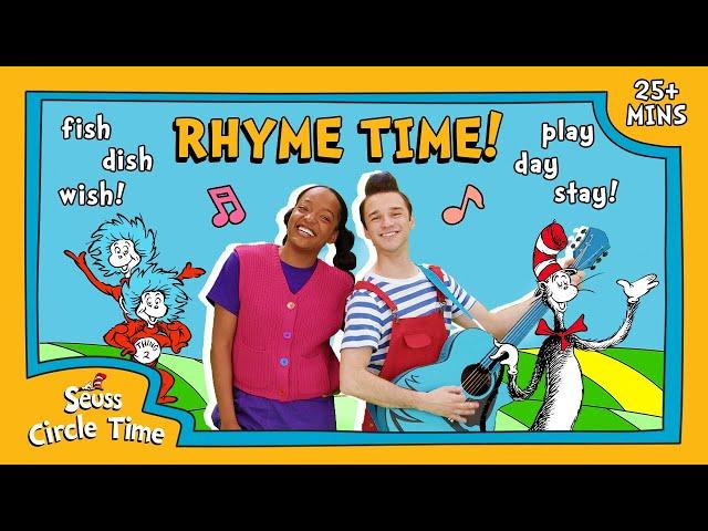 FULL EPISODE: Dr. Seuss' Circle Time! | Learn Rhyming Words With Us! | Dr. Seuss