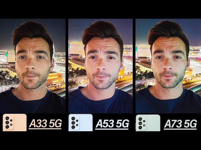 Samsung A33 5G vs A53 5G vs A73 5G Camera Comparison!