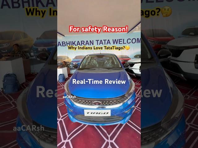 Tata’s Best 5star Hatchback is here in 2025Real-Time Review #aacarsh #tatatiago #carreview