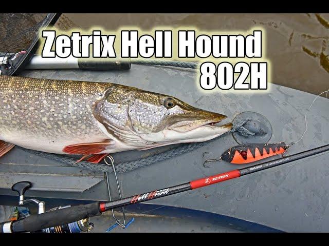 Обзор спиннинга Zetrix Hell Hound 802H