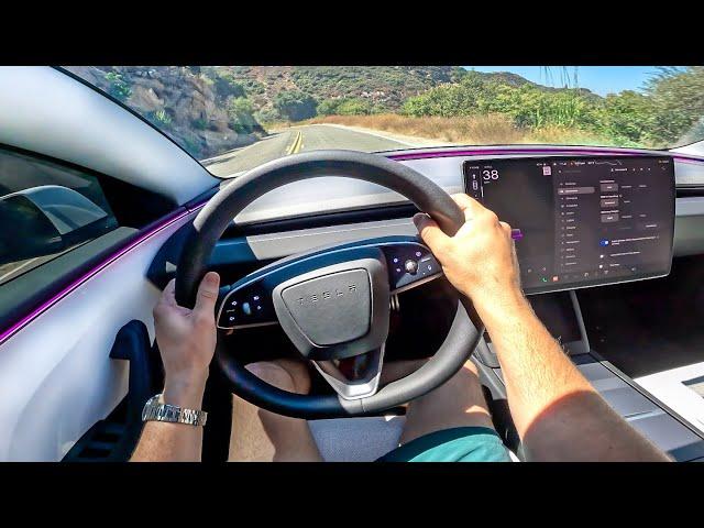 What It's Like To Drive The NEW Tesla Model 3 Performance (POV)