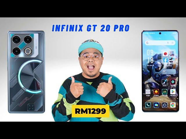 GAMING PHONE DUAL CHIP 144HZ RGB RM1299 - INFINIX GT 20 PRO