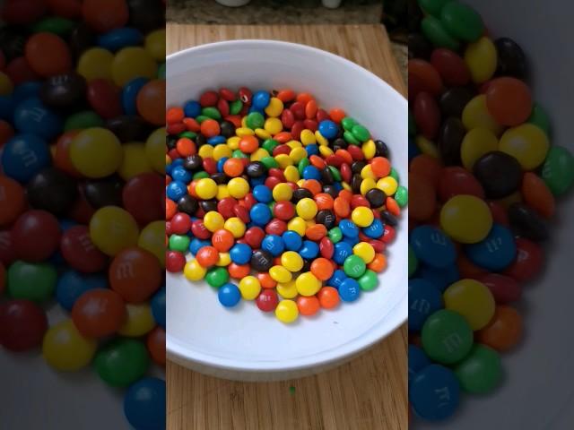 M&Ms Milk Chocolate Candies . #mms #milkchocolate #asmr #asmrsounds #sounds #fyshorts #candies