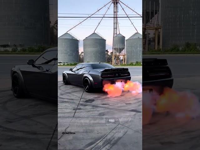 Crazy Dodge Challenger Sound | Back Fire |  | Car Tech.