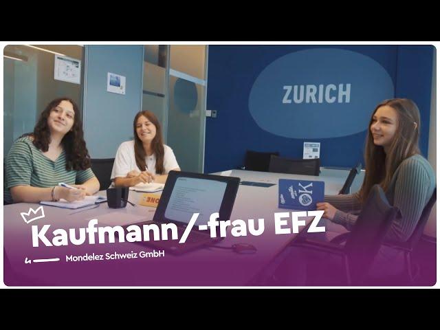 Kaufmann/-frau EFZ - spannende Ausbildung in internationalem Umfeld | Lehrstellenvideo | Yousty