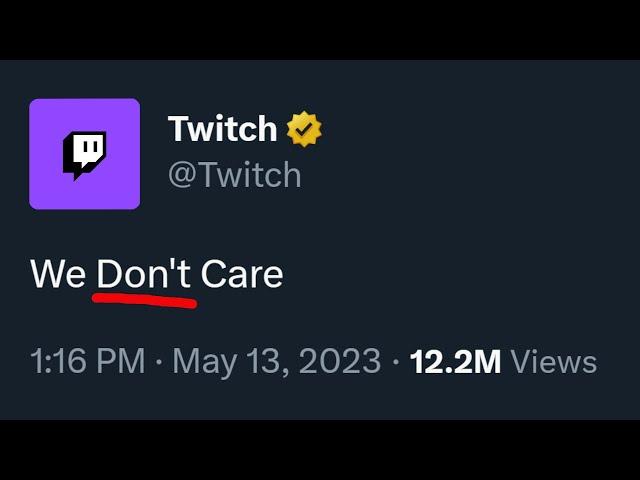 How Twitch Is KILLING Their Company...