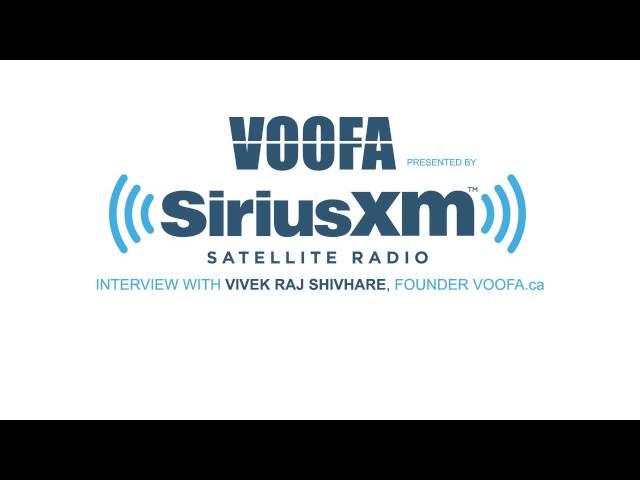 VOOFA.ca on SiriusXM Canada Radio | Interview with Vivek Raj Shivhare - The Internet Marketing Guru