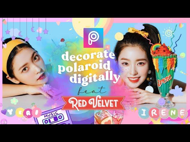 Decorate Polaroid Digitally Only With PicsArt Part 2 | Polco