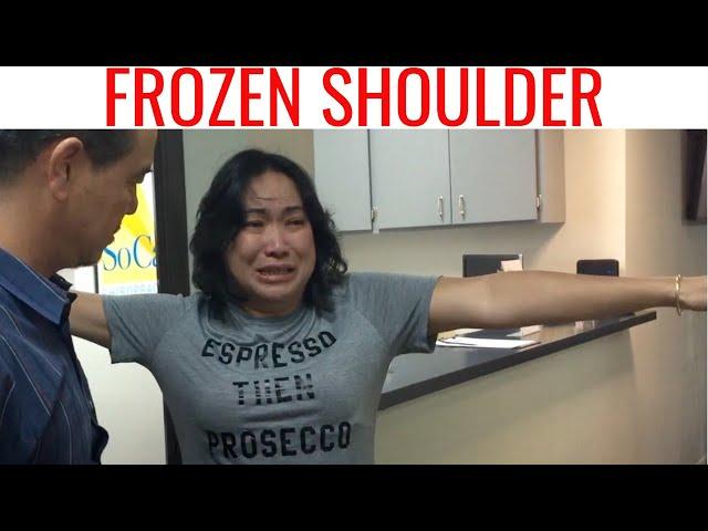 Frozen Shoulder treated by Chiropractor