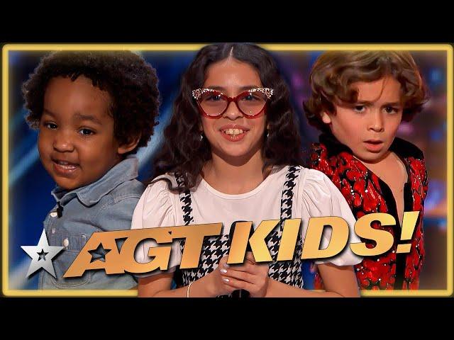 ALL Kid Auditions From America's Got Talent 2024!