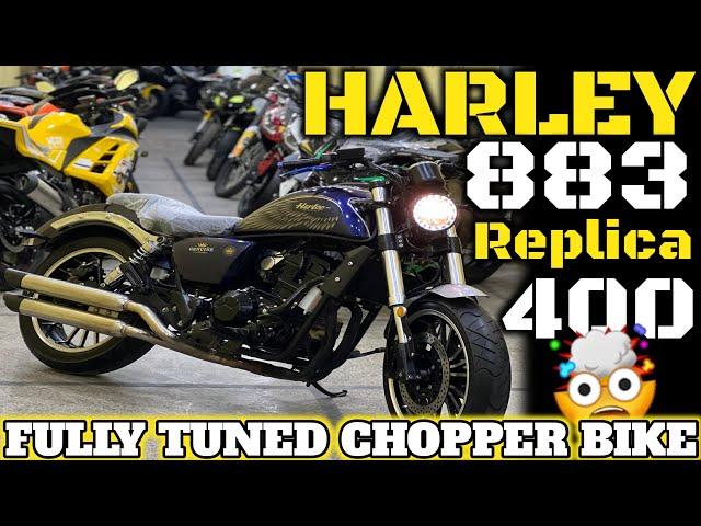 Harley 833 Replica Fully Loaded Sound Chopper 400cc