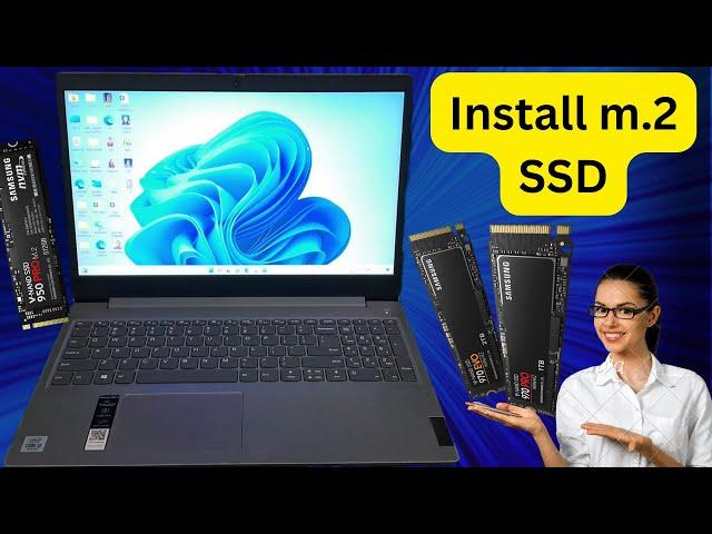 M.2 SSD Installation in laptop | How to install SSD at home