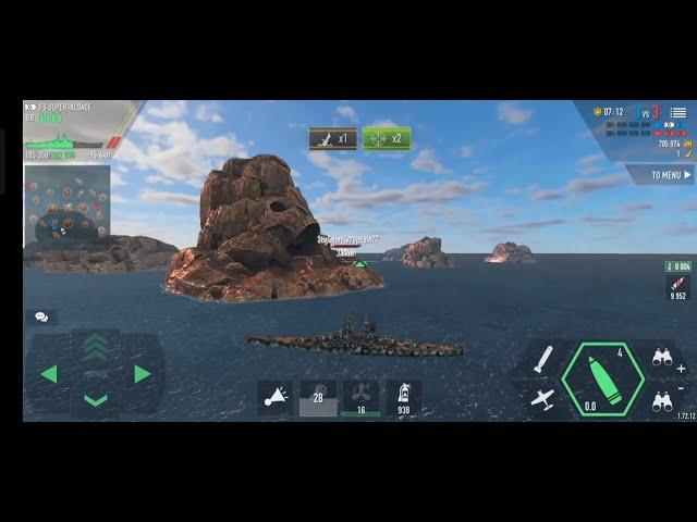 Battle Of Warships | FS SUPER-ALSACE epic battle 