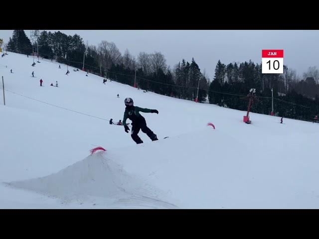 My One Year Snowboarding Progression